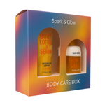 Подарочный набор Spark&Glow : лосьон для тела и гель-шейк для душа, 200 мл + 300 мл