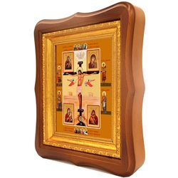 Победительная икона с мощевиком