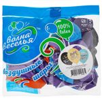 Шар (12''/30 см) Покоряй Вершины ..., Ассорти, пастель, 5 ст, 25 шт.