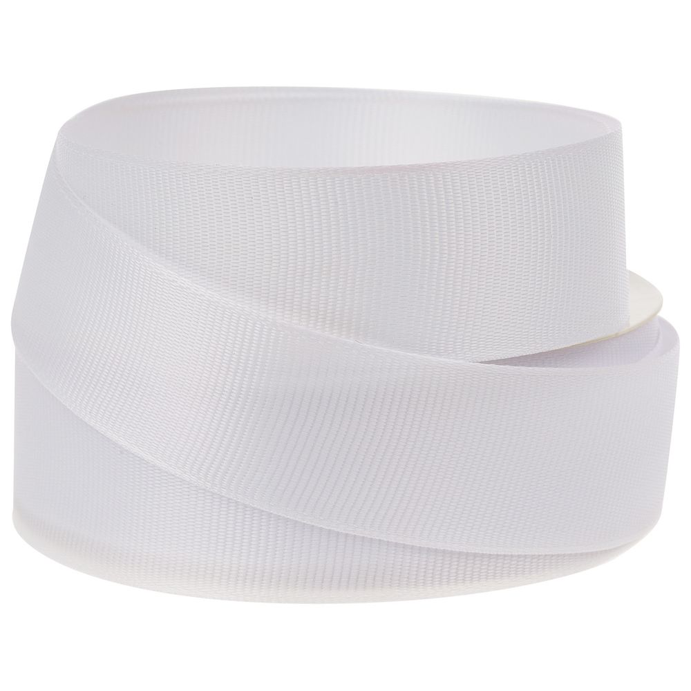 Лента РЕПСОВАЯ 2,5см*22,85м БЕЛАЯ