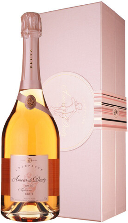 Шампанское Amour de Deutz Brut Rose gift box , 0,75 л.