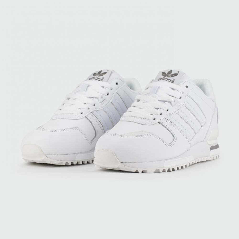 кроссовки Adidas ZX 700 Leather All White G62110