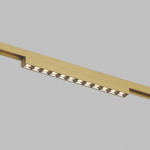 DK5971-SB Светильник трековый SHINE GRILL ZigBee, 48В, 10Вт, 2700-6000K, IP20, сатин. латунь, алюминий