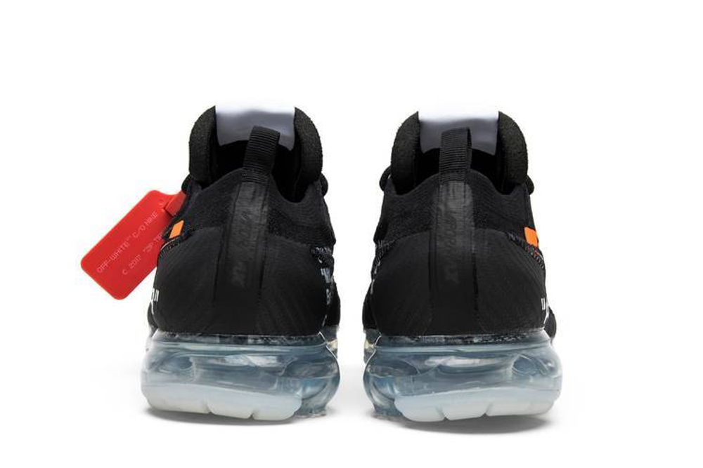 Кроссовки Off-White X Nike Air Vapormax Black The Ten (2018)