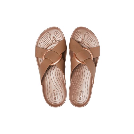 Crocs Sarina 'Brown Yellow'