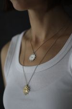 Подвеска Сияй большая позолота La Lune