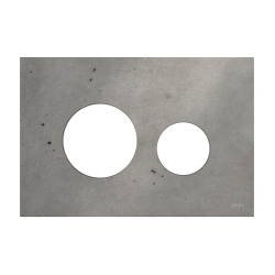 Бетонная лицевая панель смыва для унитаза TECEloop modular, (светлый бетон)