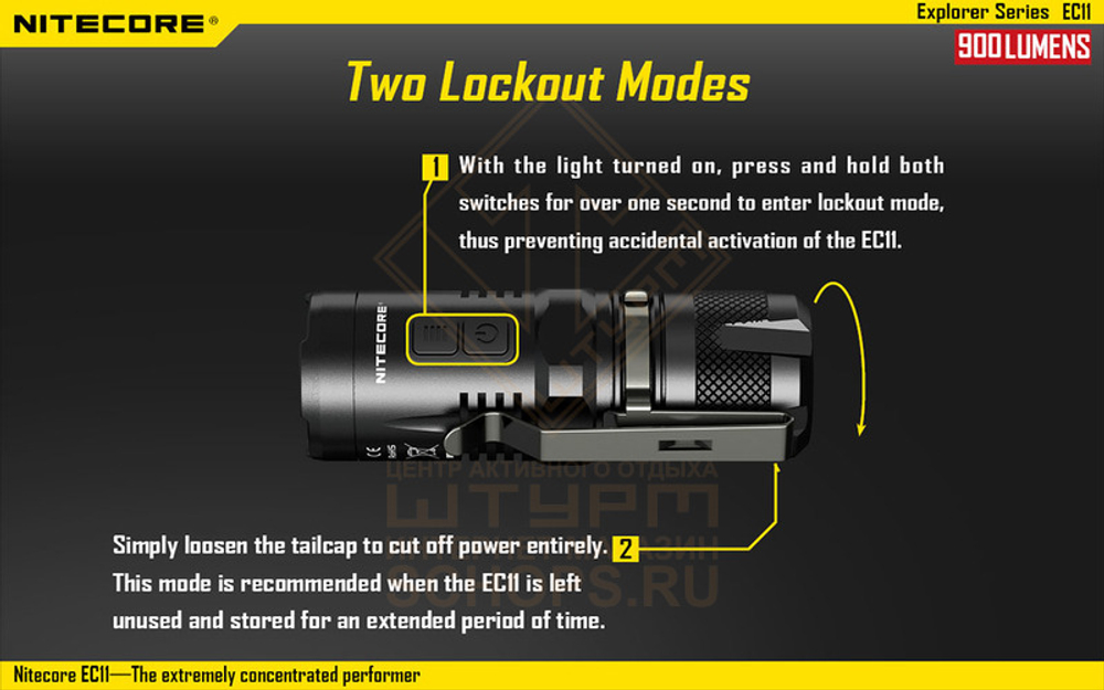 Фонарь Nitecore EC11
