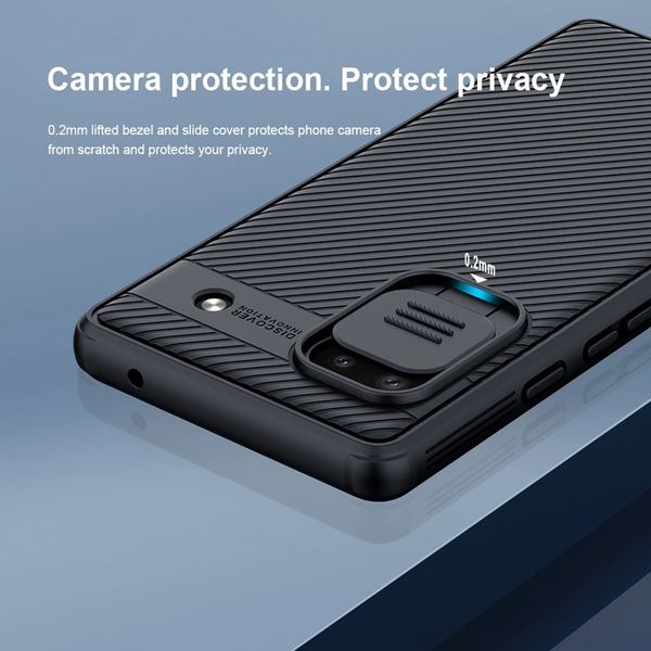 Чехол Nillkin Camshield Pro для Google Pixel 6A (Синий)