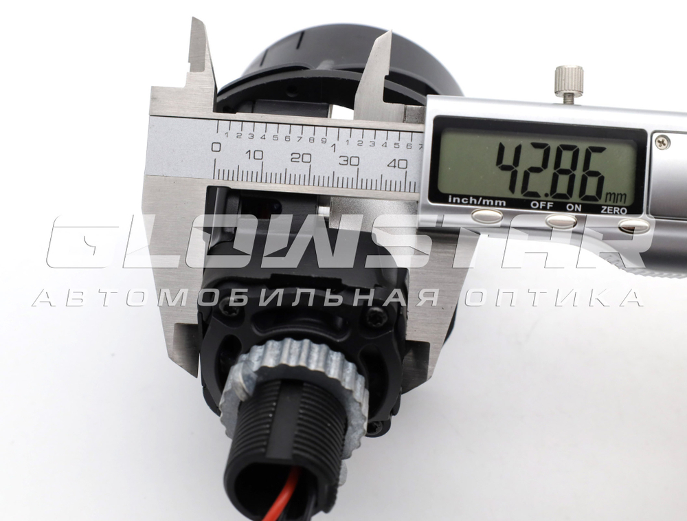 Билед модули Aozoom A5+ 2025 2.5 дюйма, 2 чипа, 5500K, 12V, 59W/52W, съемное гаечное крепление (комплект, 2шт)