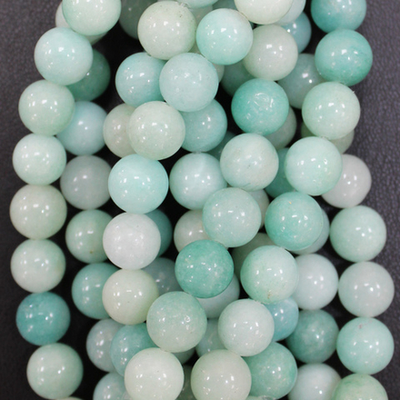 Амазонит зелёный А 8мм 10мм