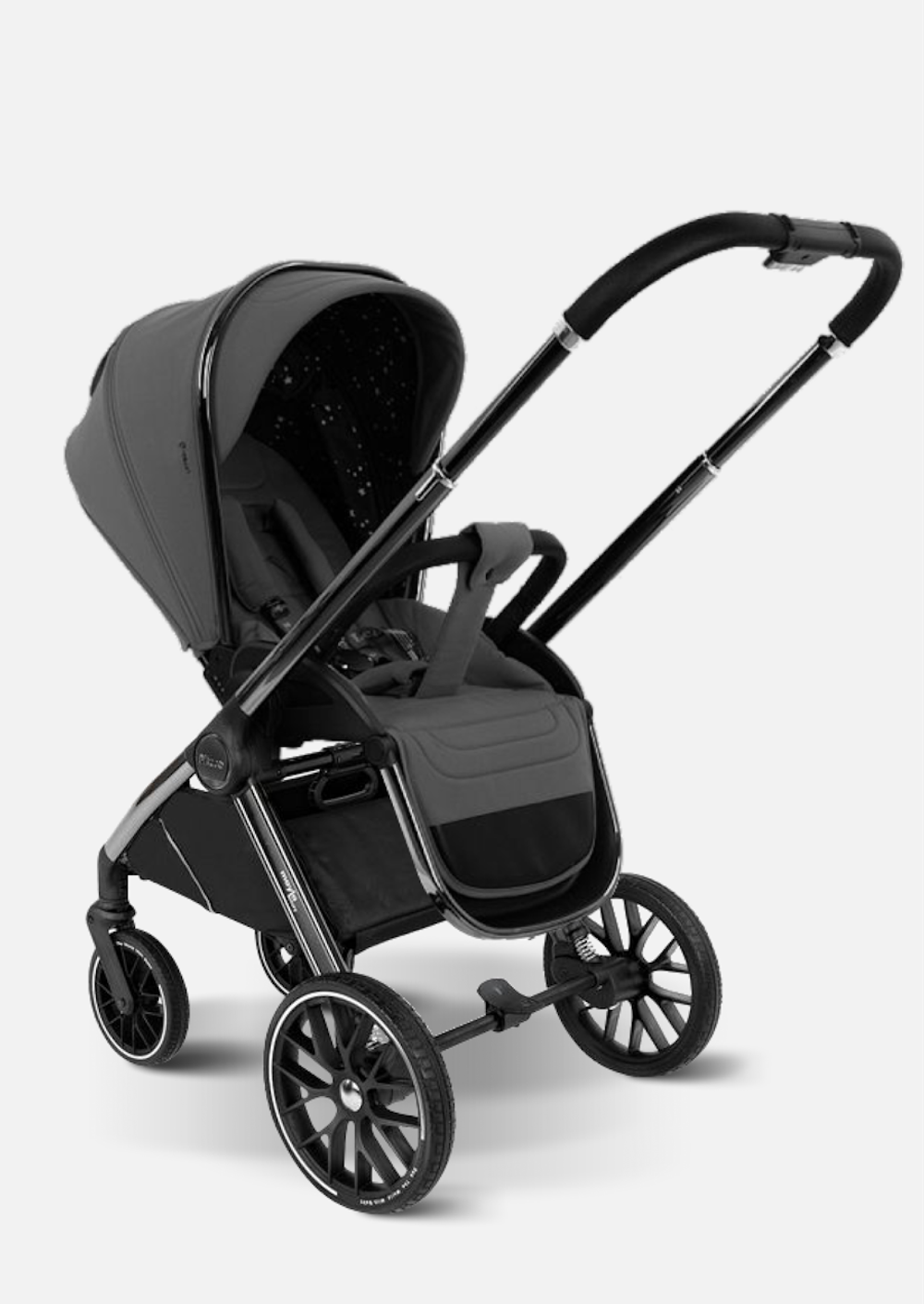 Pituso Коляска 2 в 1 Mayla Luxury Dark Grey