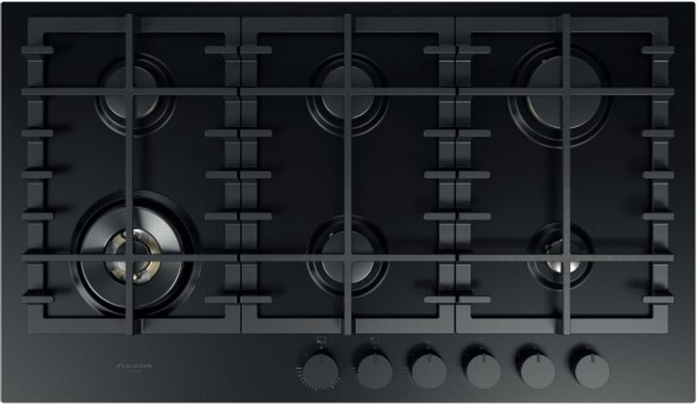 Газовая варочная панель Fulgor Milano FUH 906 G DWK MBK