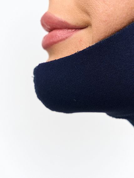 Шлем Sargan Sport 1020/BL короткий 2 мм синий