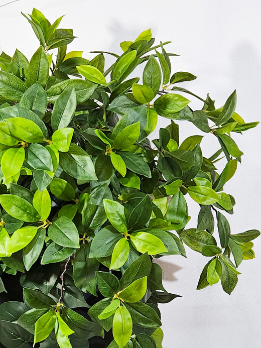 Шеффлера искусственная 100см в высоком кашпо графит