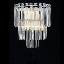 Citilux Фонда CL303323 Бра хрустальное с выключателем Бронза