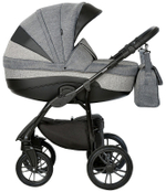 Детская коляска Indigo Indigo New 3 в 1 In07 черный
