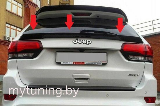 Козырек на заднее стекло V.1 для JEEP GRAND CHEROKEE WK2 2014-2021