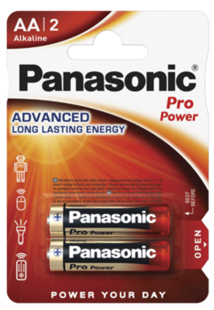 Батарейка PANASONIC LR 6 PRO Power bl/2