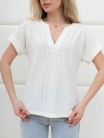 Блузка Дис Виотекс МОЛОЧНЫЙ