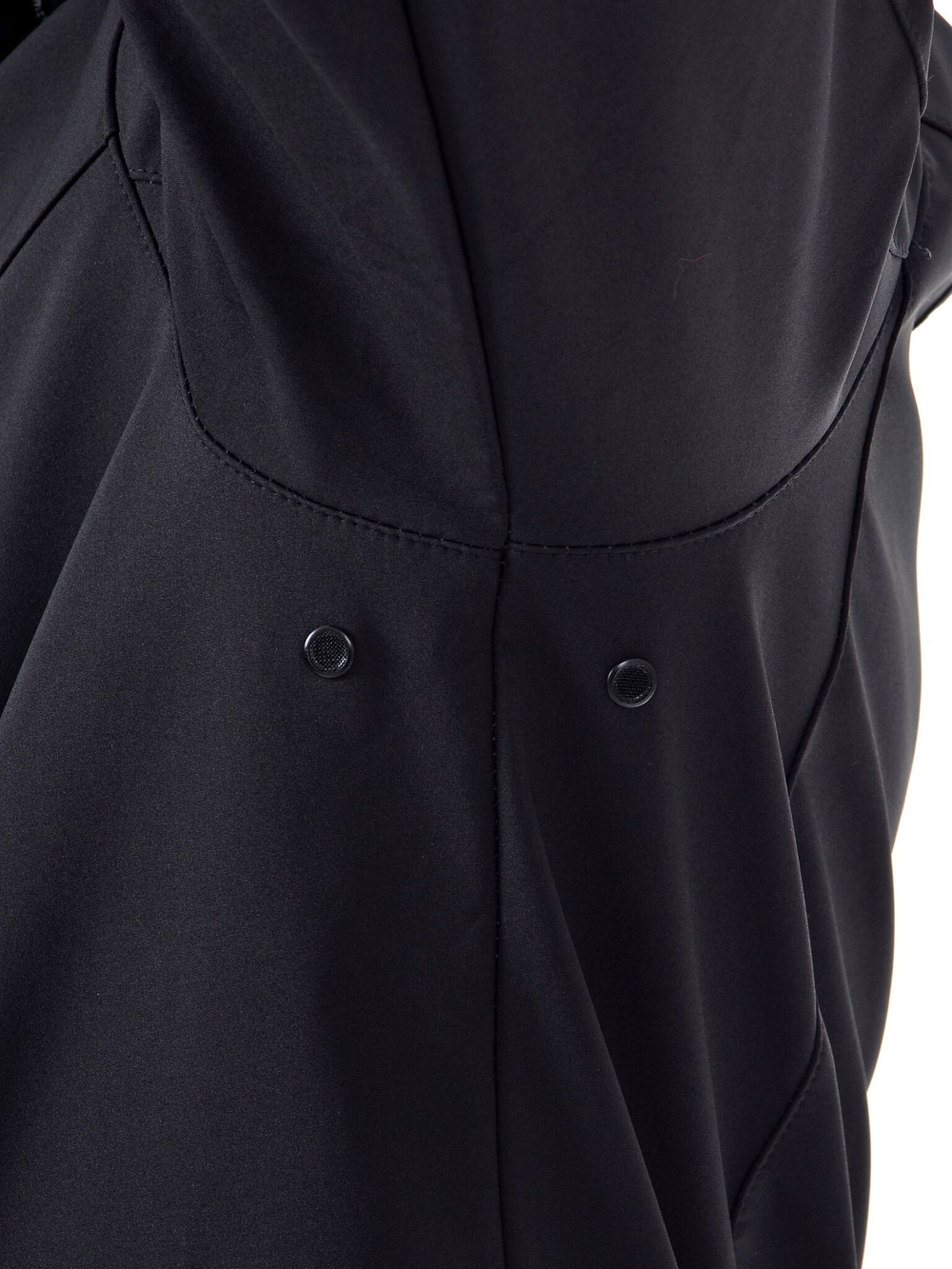 Мужская куртка-виндстоппер софтшелл на флисе  A 20647_301 (БР) Черный