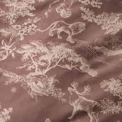 Комплект постельного белья Сатин Премиум «Королевство зверей»