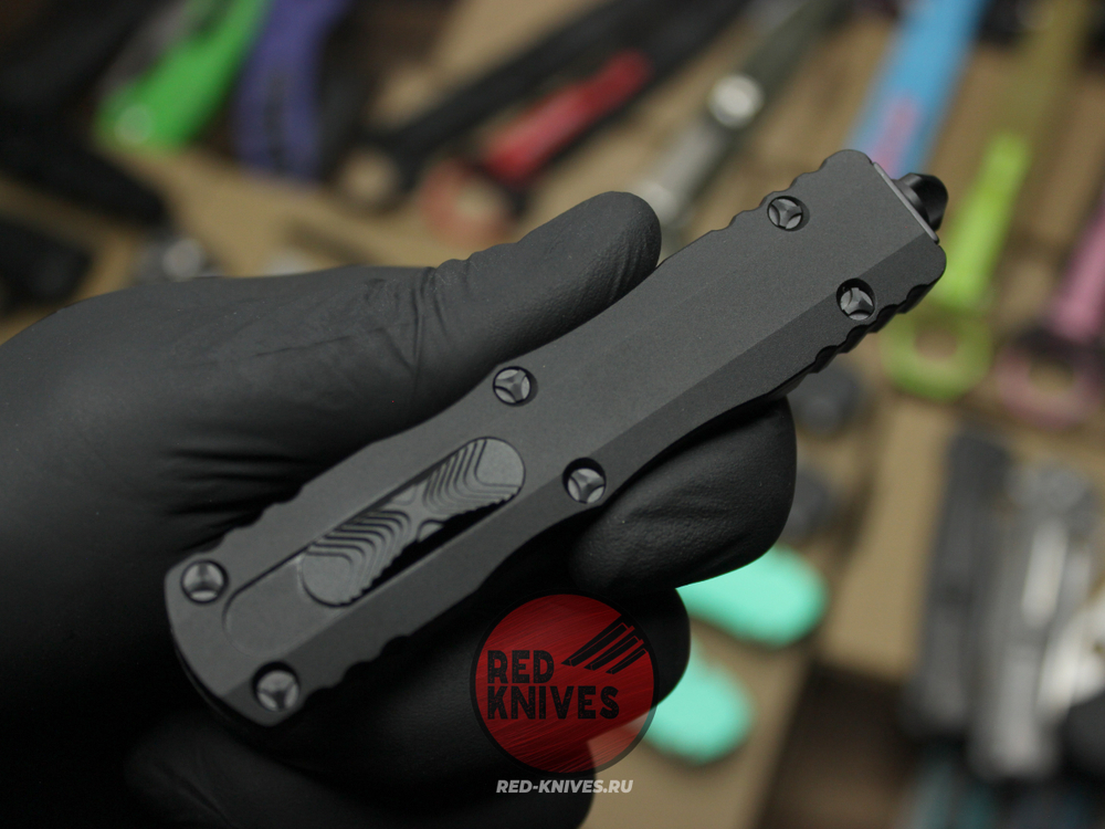 Нож Microtech DIRAC® D/E BLACK TACTICAL STD (225-1T)