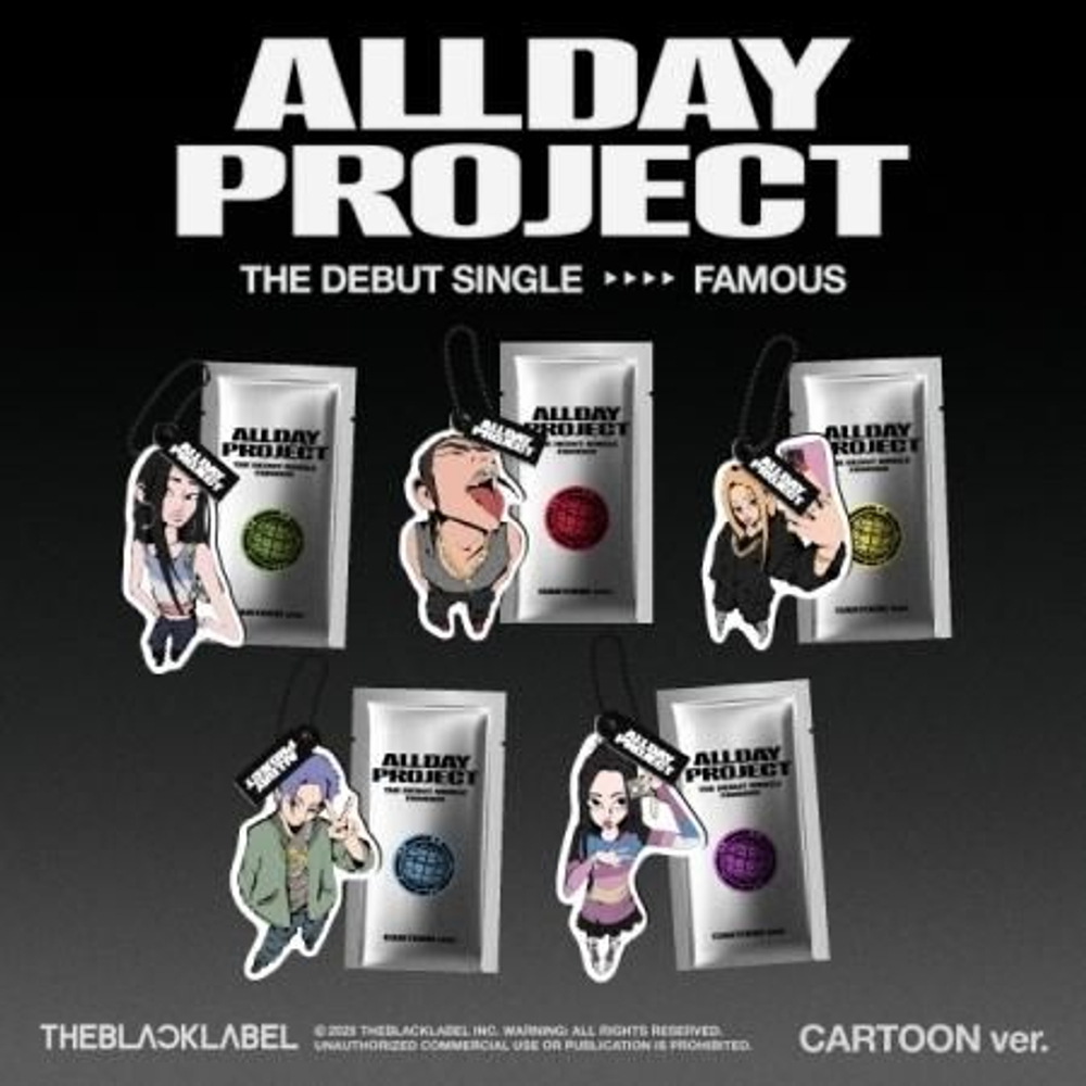 Альбом ALLDAY PROJECT - FAMOUS The Debut Single CARTOON RANDOM