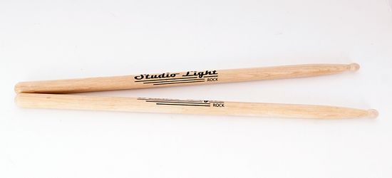 Барабанные палочки, нейлоновый наконечник, Leonty SLRockN Studio Light Rock
