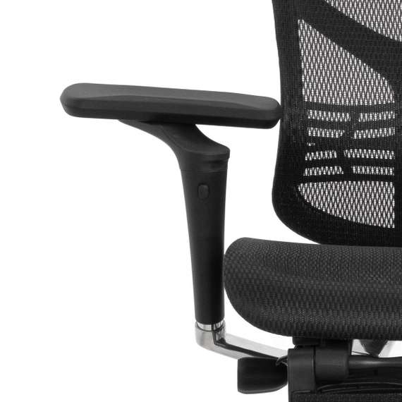 Кресло EXPERT 2 STAR RSTM 01 (сидение MAX с поднож, подлокот 6D(360),подголовник 5D, цвет чёрн)