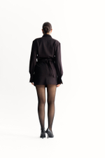 Рубашка с юбкой-баской