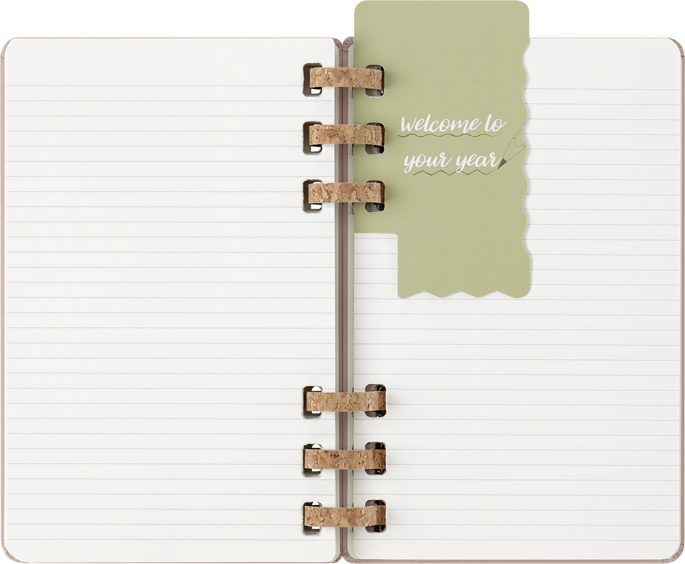 Еженедельник Moleskine SPIRAL (DHSPP2912MWH3) 130х210мм, цвет кофейный