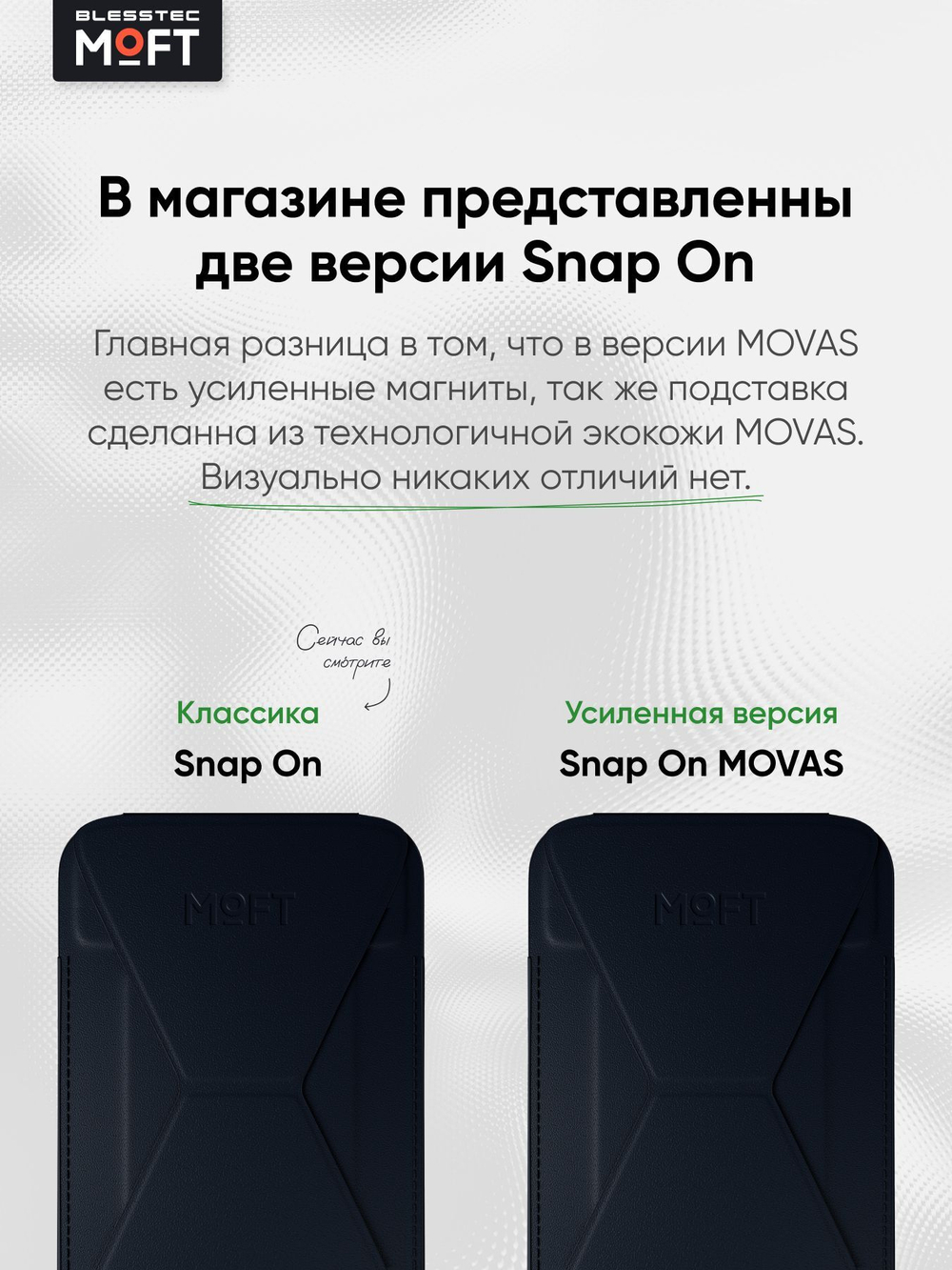 MagSafe Картхолдер и Подставка Snap On