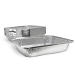 Форма алюмининевая,прямоугольная, L-край,верхний внешний размер: 322*255мм, дно 272*212мм, высота 51мм, 200шт/кор. объем 3180мл 75мкм