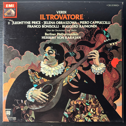 Верди - Трубадур 3LP (Германия 1978г.)