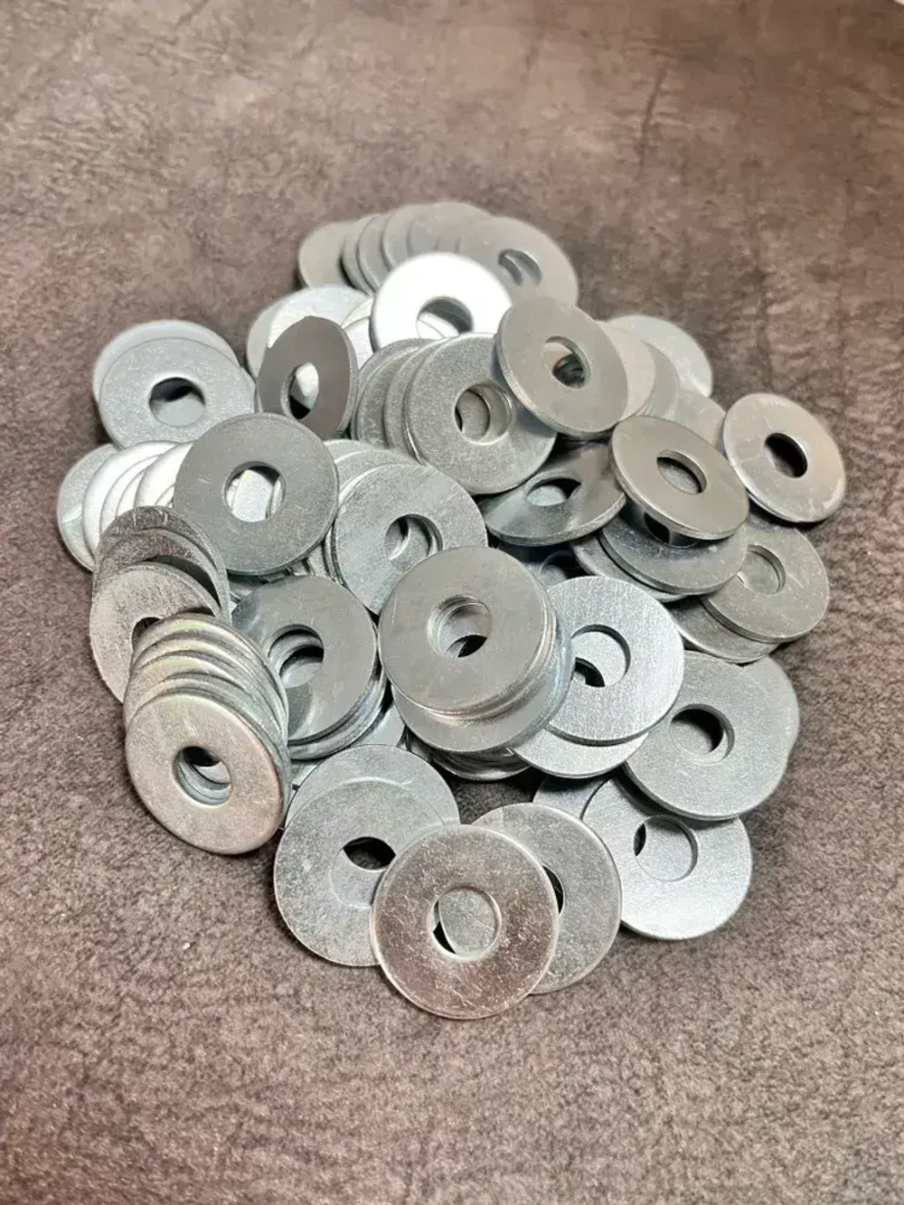 Шайба М8 увеличенная оцинкованная - 100 шт.
