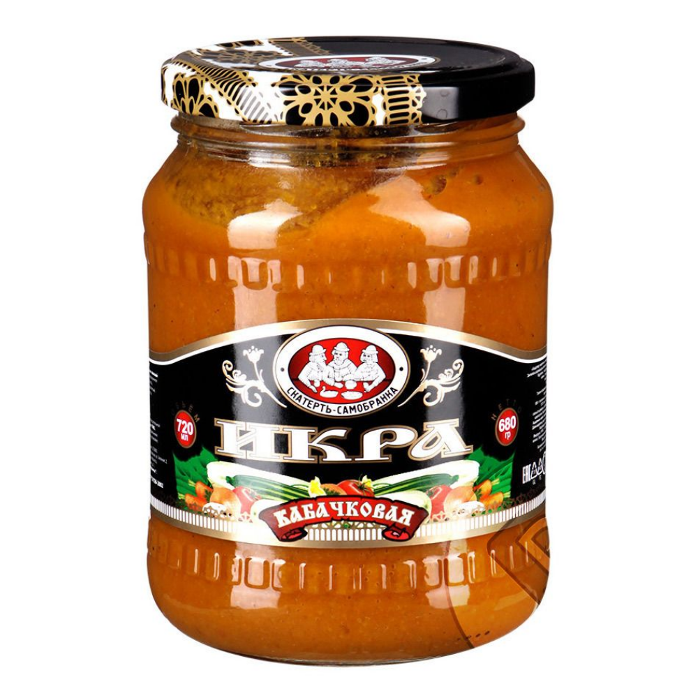 Икра из кабачков Скатерть-Самобранка 480 гр
