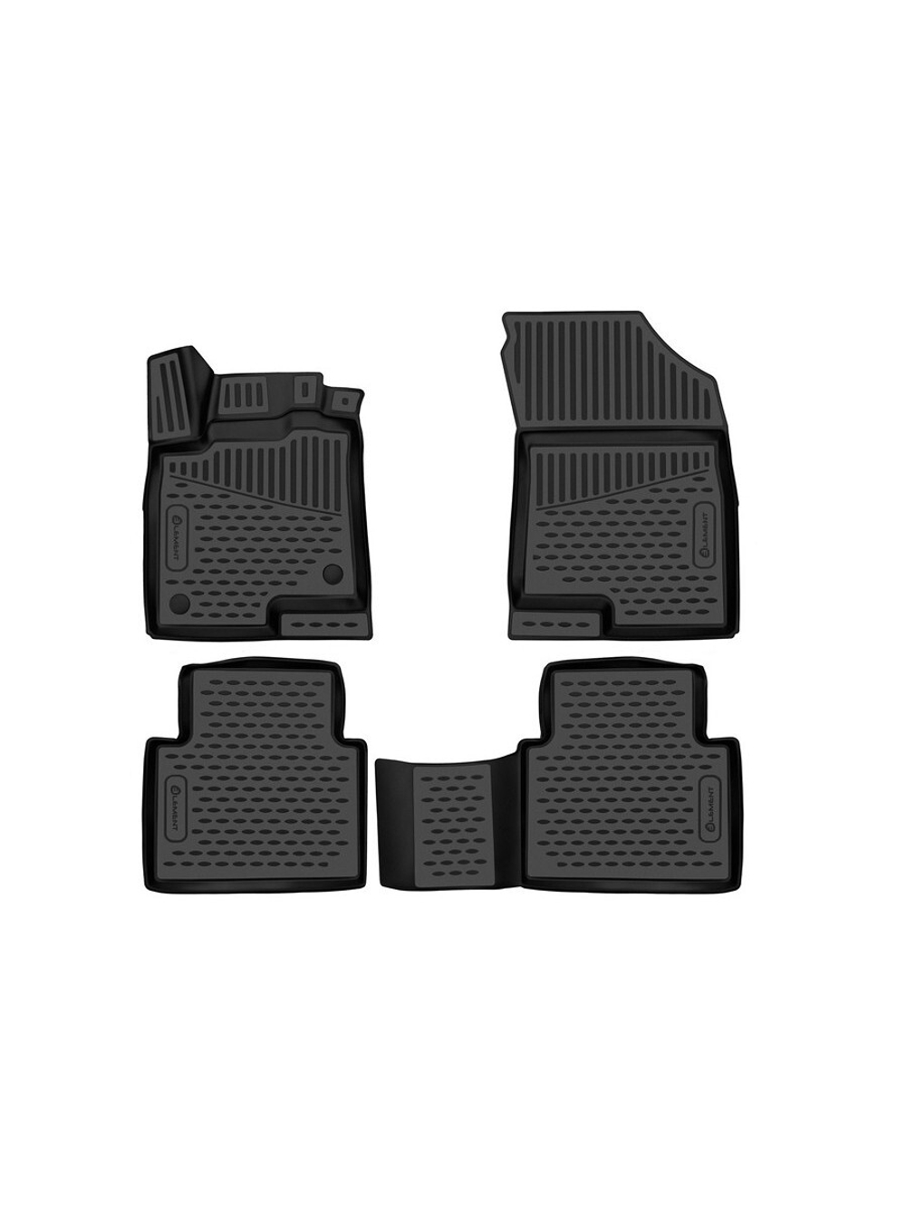 Коврики в салон для, HAVAL Jolion 2021-, 4WD, Внед, 5 дв., 4шт. (полиуретан) ELEMENT3DA66905210K