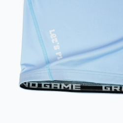 Женский Рашгард Ground Game Athletic светло-голубой