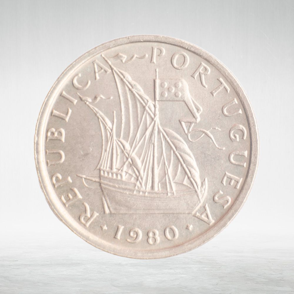 Portugal, 5 Escudos, 1980, VF