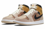 Кроссовки Jordan Air Jordan 1 Mid Se "Particle Beige" (Женская размерная сетка)