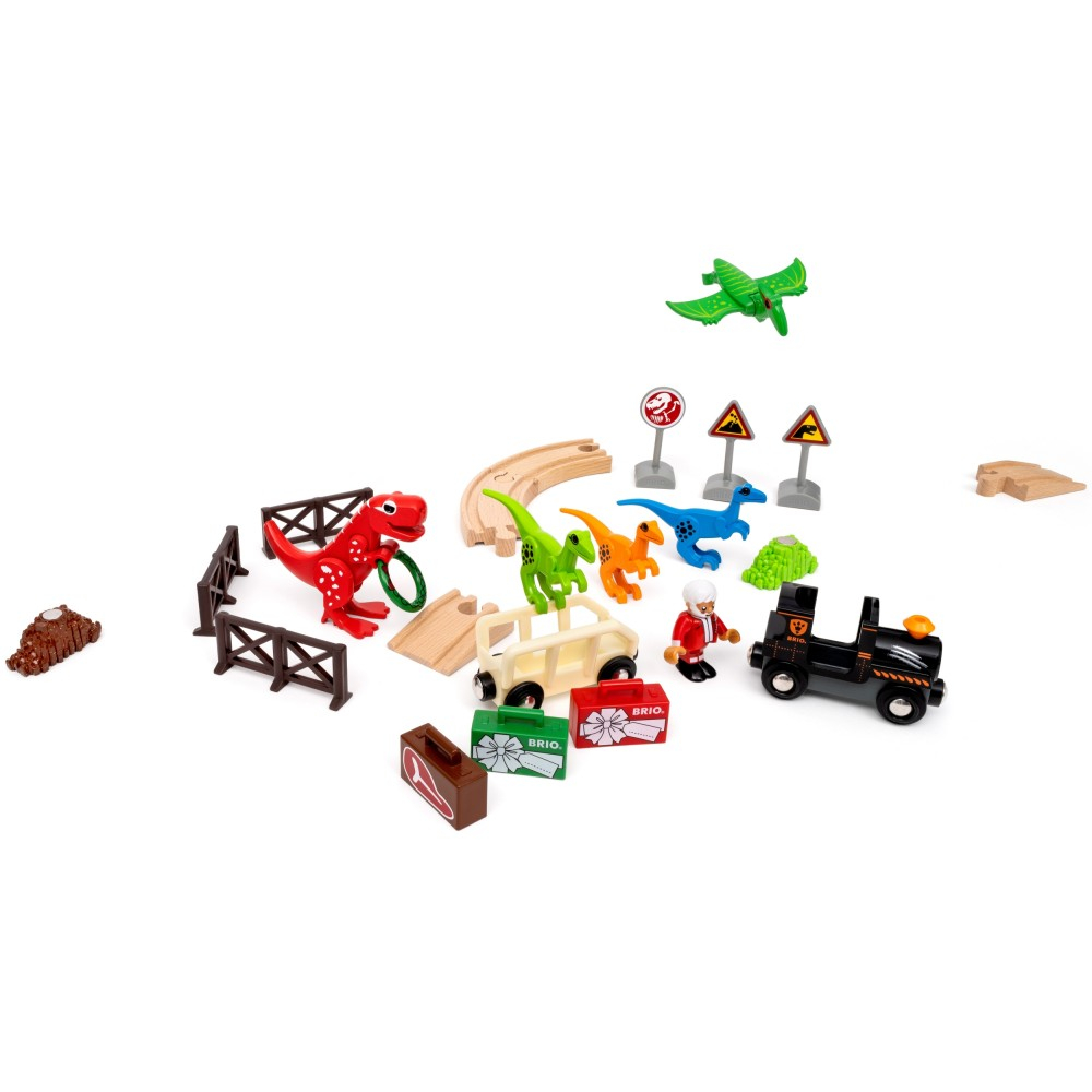 BRIO Kolejka - Адвент-календарь DINO с динозаврами 36120