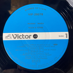 Винтажная виниловая пластинка Ricchi and Poveri Богатые и Бедные Mamma Maria (Japan 1983) (No Obi)