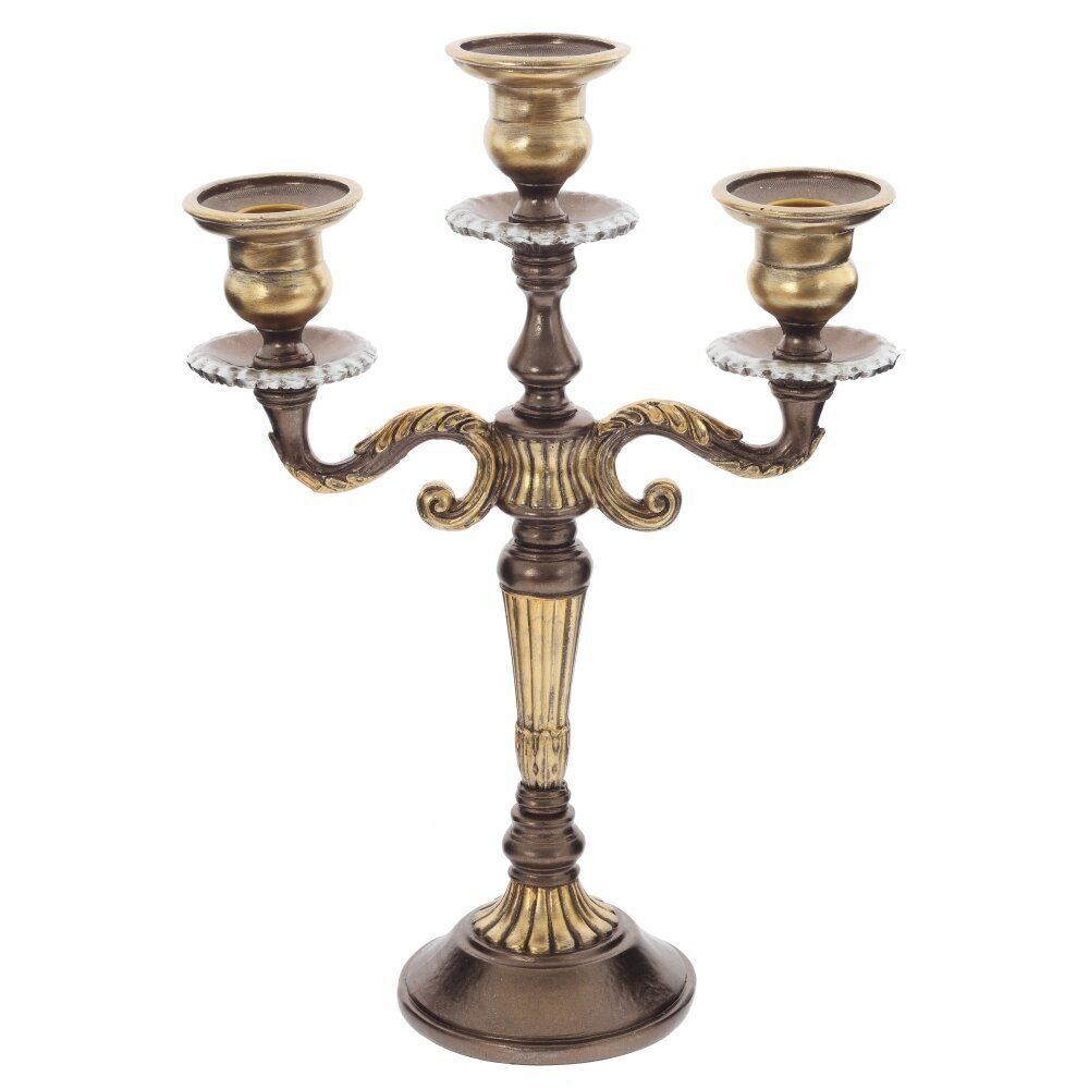 GAEM Подсвечник для трех свечей, L23 W11 H33,5 см
