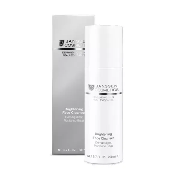 Очищающая эмульсия для сияния кожи  Brightening Face Cleanser, Demanding Skin, Janssen Cosmetics, 200 мл