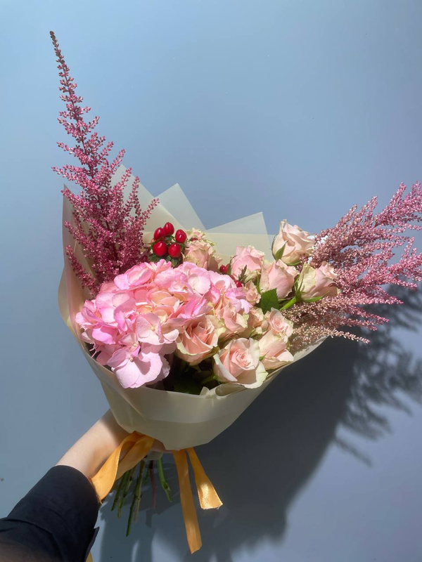 Букет "Розовые мечты"