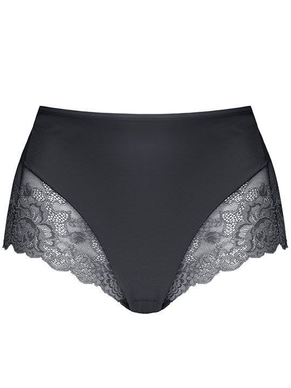 Трусики-слипы с кружевом Greta (Размер: XXL) (Цвет: молочный)