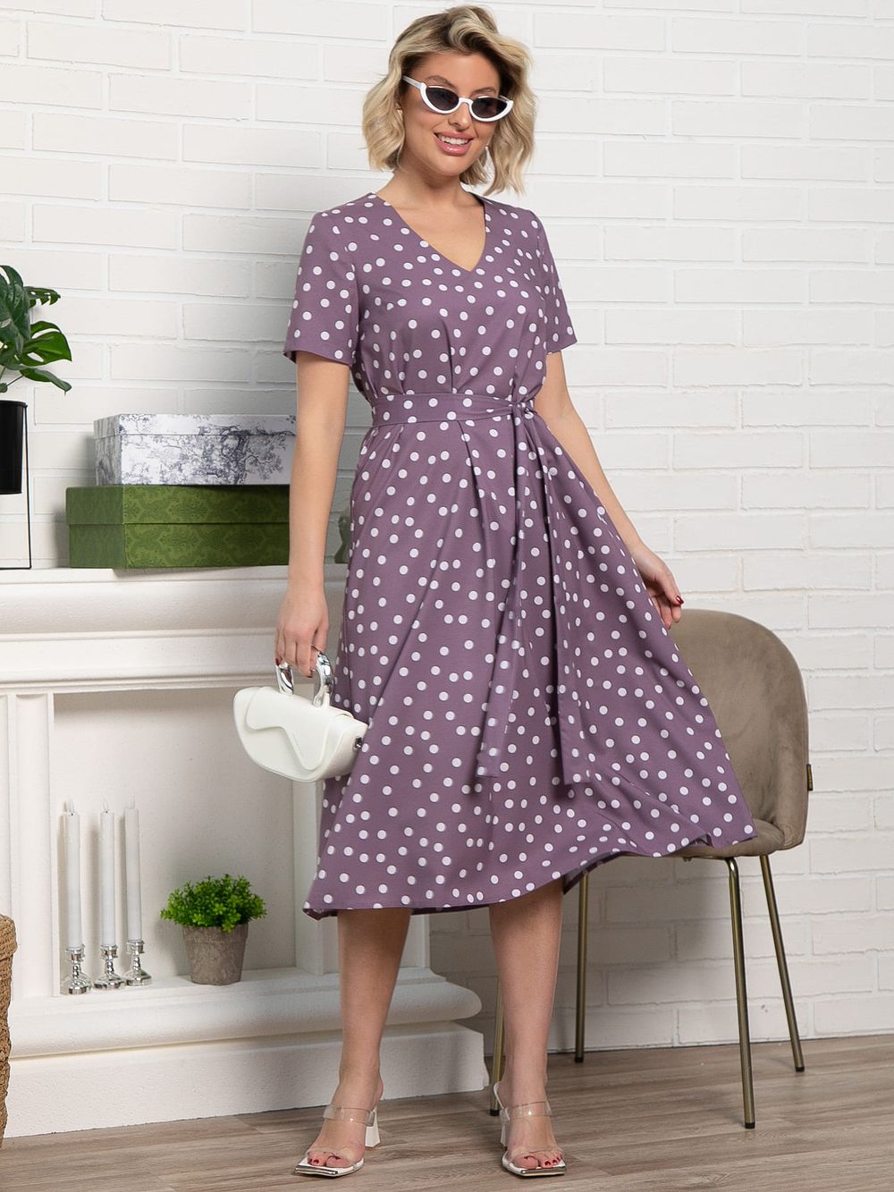 Платье Мое любимое платье (лиловое) П15050-19М LT Collection