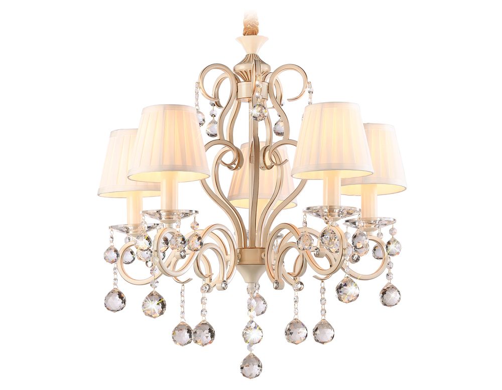Ambrella Подвесная люстра с абажурами и хрусталем Traditional TR4560