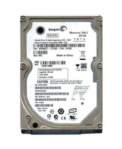 Жесткий диск Seagate SATA 200GB 7.2K 2.5 ST9200420AS